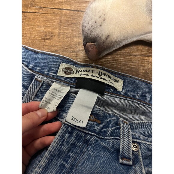 Vintage Harley Davidson Motorcycle Jeans - Picture 5 of 5